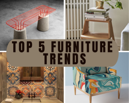 Top 5 Furniture Trends of 2024