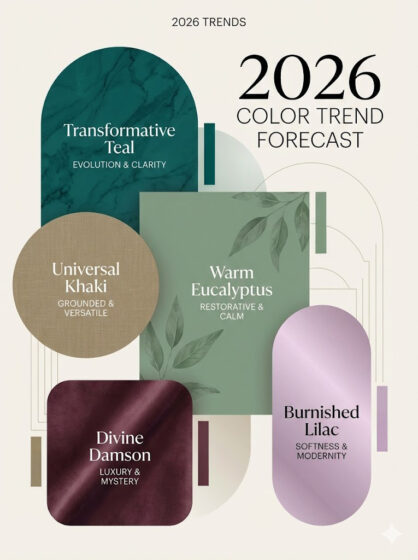 2026 Color Trends: A Thoughtful Palette Shaped by Emotion, Balance, and Meaning